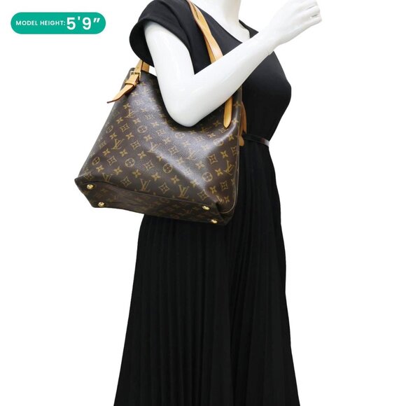 Louis Vuitton  Voltaire Monogram Canvas Shoulder Bag Brown - Picture 2 of 14